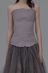 Marc Le Bihan Classic Stretch Bandeau 26915 Series 10-meter Silk Shrinkage France MLB-26915-LIGHT GREY Light Gray Purple Taro Lavender LIGHT GREY